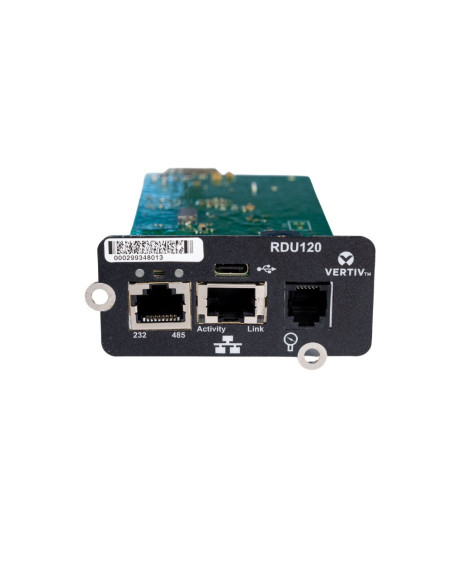 Vertiv Liebert IntelliSlot RDU120 Interno Ethernet 1000 Mbit/s