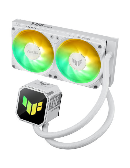 ASUS TUF GAMING LC III 240 ARGB WHT Processore Raffreddatore di liquidi tutto in uno 12 cm Bianco