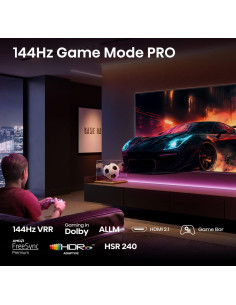 Hisense 100E7Q PRO 2,54 m (100") 4K Ultra HD Smart TV Wi-Fi Nero 2