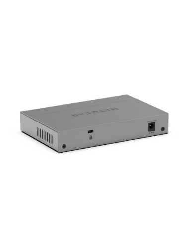 NETGEAR GS105PP Non gestito Gigabit Ethernet (10/100/1000) Supporto Power over Ethernet (PoE) Montaggio da desktop/parete Grigio