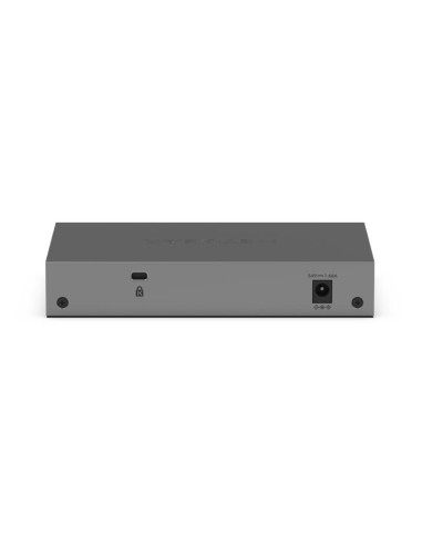 NETGEAR GS105PP Non gestito Gigabit Ethernet (10/100/1000) Supporto Power over Ethernet (PoE) Montaggio da desktop/parete Grigio
