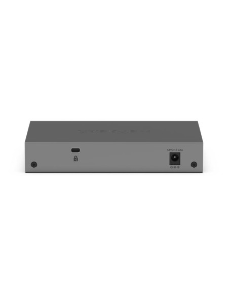 NETGEAR GS105PP Non gestito Gigabit Ethernet (10/100/1000) Supporto Power over Ethernet (PoE) Montaggio da desktop/parete Grigio NETGEAR GS105PP Non gestito Gigabit Ethernet (10/100/1000) Supporto Power over Ethernet (PoE) Montaggio da desktop/parete Grigio