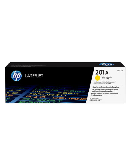 HP Cartuccia Toner giallo originale LaserJet 201A HP Cartuccia Toner giallo originale LaserJet 201A