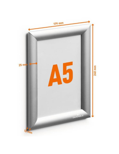 CORNICE SCATTO ALLUMINIO A5 ARG