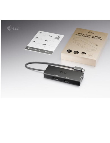 USB-C TRIPLE 4K HDMI VIDEO ADPT. PD