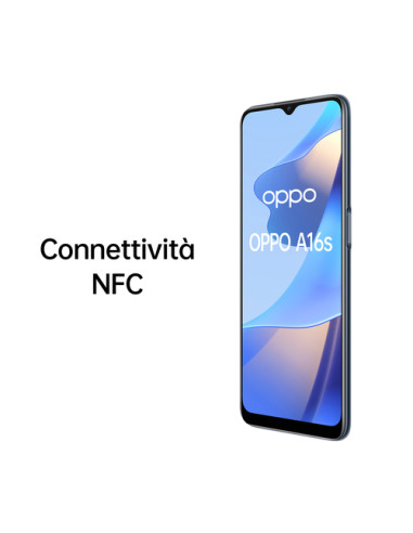 OPPO A16s 16,6 cm (6.52") Doppia SIM Android 11 4G USB tipo-C 4 GB 64 GB 5000 mAh Nero