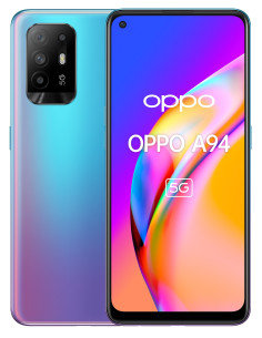 OPPO A94 5G A94 Smartphone 5G, 173g, Display 6.43" FHD+ AMOLED, 4 Fotocamere 48MP, RAM 8GB ESPANDIBILE FINO A 13GB+ROM 128GB, Ba