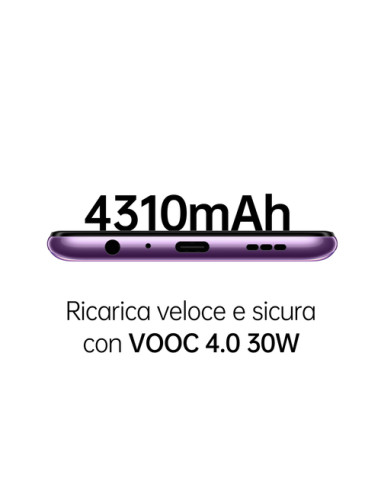 OPPO A94 5G A94 Smartphone 5G, 173g, Display 6.43" FHD+ AMOLED, 4 Fotocamere 48MP, RAM 8GB ESPANDIBILE FINO A 13GB+ROM 128GB, Ba