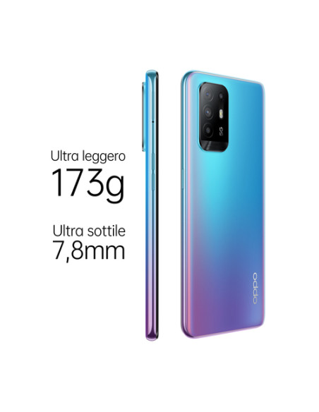 OPPO A94 5G A94 Smartphone 5G, 173g, Display 6.43" FHD+ AMOLED, 4 Fotocamere 48MP, RAM 8GB ESPANDIBILE FINO A 13GB+ROM 128GB, Ba OPPO A94 5G A94 Smartphone 5G, 173g, Display 6.43" FHD+ AMOLED, 4 Fotocamere 48MP, RAM 8GB ESPANDIBILE FINO A 13GB+ROM 128GB, Ba