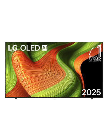 LG OLED AI OLED83B56LA TV Serie B5 83'' 4K, α8 Gen2, Dolby Vision, 20W, 4 HDMI con VRR 120Hz, G-Sync, Smart TV WebOS 25