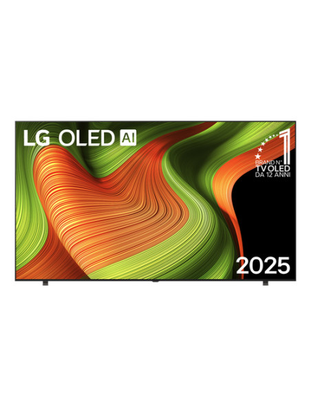 LG OLED AI OLED83B56LA TV Serie B5 83'' 4K, α8 Gen2, Dolby Vision, 20W, 4 HDMI con VRR 120Hz, G-Sync, Smart TV WebOS 25 LG OLED AI OLED83B56LA TV Serie B5 83'' 4K, α8 Gen2, Dolby Vision, 20W, 4 HDMI con VRR 120Hz, G-Sync, Smart TV WebOS 25
