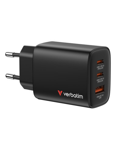 Verbatim 32352 Caricabatterie per dispositivi mobili Universale Nero AC Ricarica rapida Interno