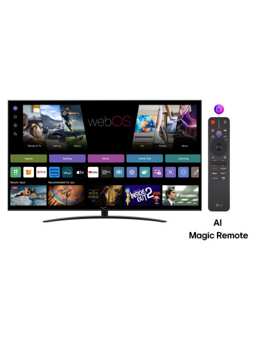 LG NanoCell AI 86NANO81A3A TV 2,18 m (86") 4K Ultra HD Smart TV Wi-Fi Nero