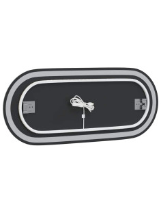 Specchio da Bagno LED 90x40 cm Ovale 2