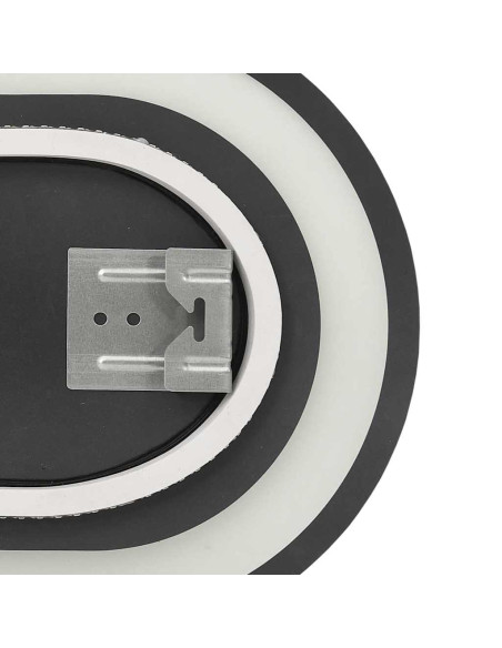 Specchio da Bagno LED 90x40 cm Ovale