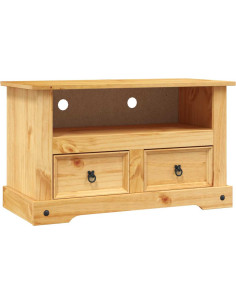 Mobile Porta TV Legno Pino Messicano Corona Range 91x43x56 cm