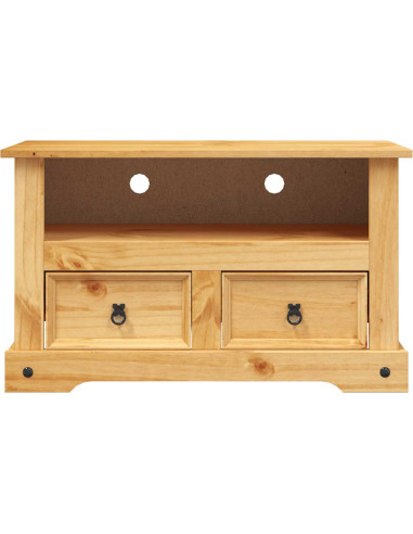 Mobile Porta TV Legno Pino Messicano Corona Range 91x43x56 cm