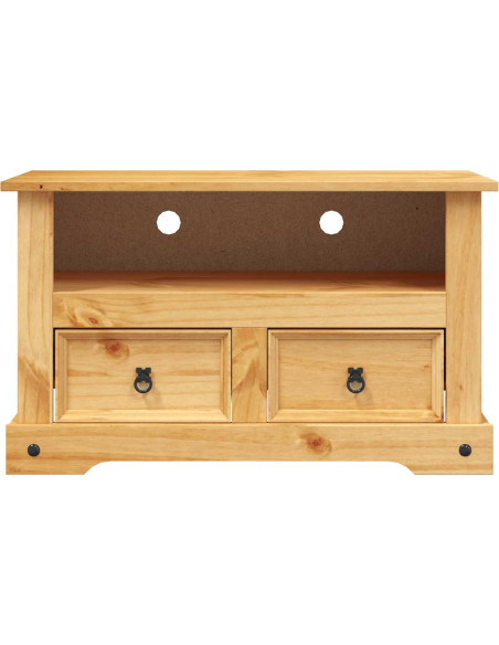 Mobile Porta TV Legno Pino Messicano Corona Range 91x43x56 cm