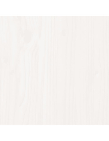 Giroletto con Testiera Bianco Double in Legno Massello