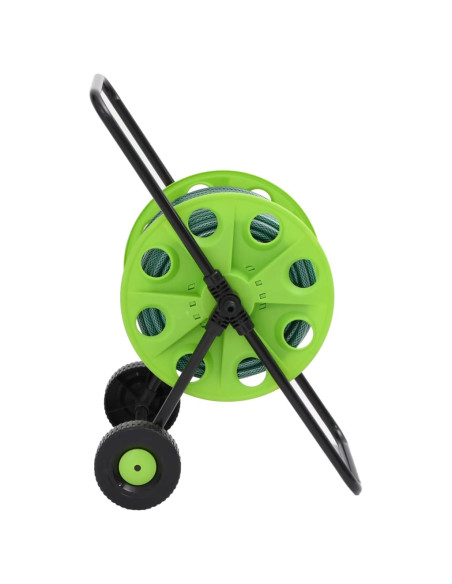 Carrello Avvolgitubo Giardino con Tubo 30 m PVC