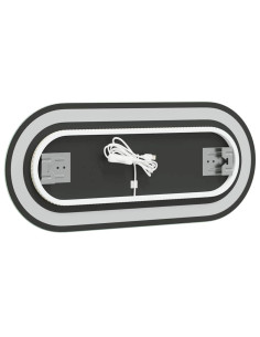 Specchio da Bagno LED 70x30 cm Ovale 2