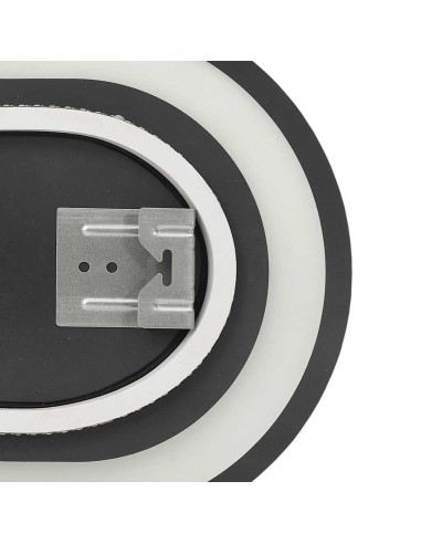 Specchio da Bagno LED 70x30 cm Ovale