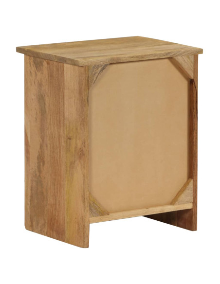Comodino in Legno Massello di Mango 40x30x50 cm Comodino in Legno Massello di Mango 40x30x50 cm