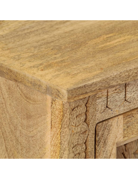 Comodino in Legno Massello di Mango 40x30x50 cm Comodino in Legno Massello di Mango 40x30x50 cm