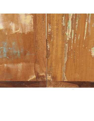 Tavolo da Pranzo 160x80x75 cm in Legno Massello di Recupero