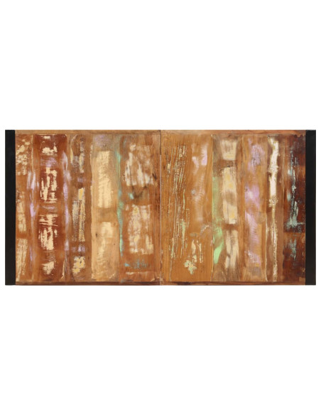 Tavolo da Pranzo 160x80x75 cm in Legno Massello di Recupero Tavolo da Pranzo 160x80x75 cm in Legno Massello di Recupero