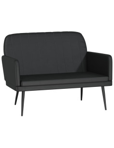 Panca Nera 107x80x81 cm in Similpelle