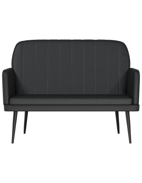 Panca Nera 107x80x81 cm in Similpelle