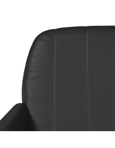 Panca Nera 107x80x81 cm in Similpelle