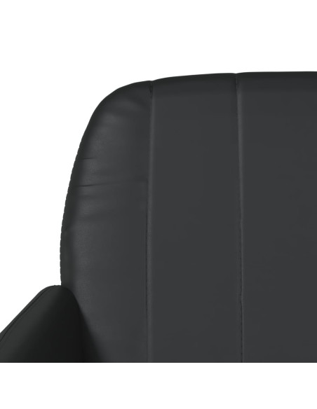 Panca Nera 107x80x81 cm in Similpelle