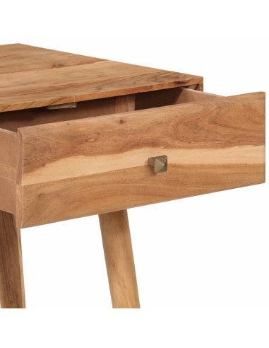 Scrivania 100x51x76 cm in Legno Massello di Acacia