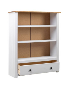 Libreria Bianca 80x35x110 cm in Pino Massello Panama Range 2