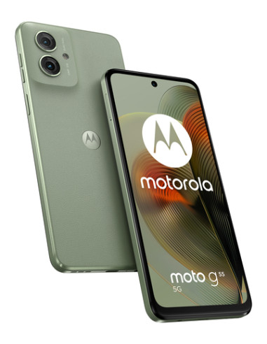 Motorola moto g55 5G 16,5 cm (6.49") Doppia SIM Android 14 USB tipo-C 8 GB 256 GB 5000 mAh Verde