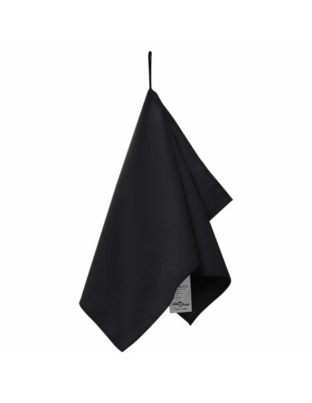 Asciugamani Sportivi 2 pcs Nero 50 x 30 cm