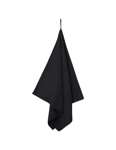 Asciugamani Sportivi 2 pcs Nero 140 x 70 cm
