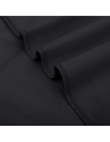 Asciugamani Sportivi 2 pcs Nero 180 x 90 cm