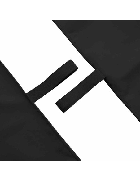 Asciugamani Sportivi 2 pcs Nero 200 x 100 cm