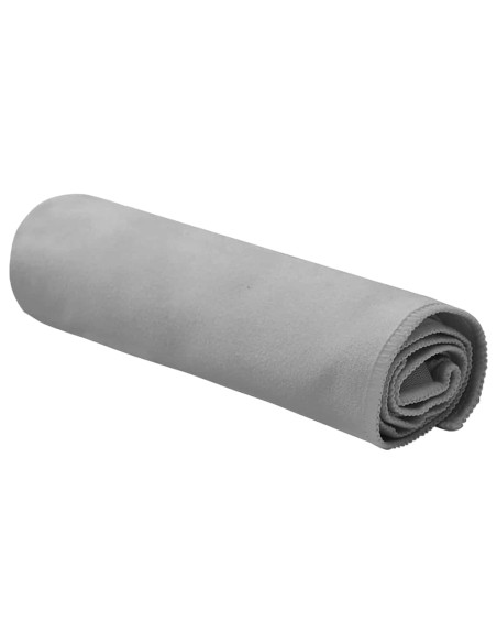 Asciugamani Sportivi 2 pcs Grigio scuro 50 x 30 cm