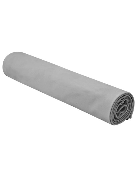 Asciugamani Sportivi 2 pcs Grigio scuro 140 x 70 cm