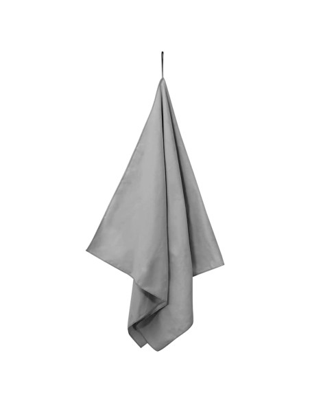 Asciugamani Sportivi 2 pcs Grigio scuro 140 x 70 cm