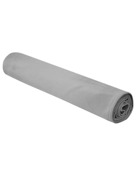 Asciugamani Sportivi 2 pcs Grigio scuro 200 x 100 cm