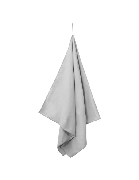 Asciugamani Sportivi 2 pcs Grigio 140 x 70 cm