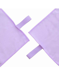 Asciugamani Sportivi 2 pcs Viola 50 x 30 cm