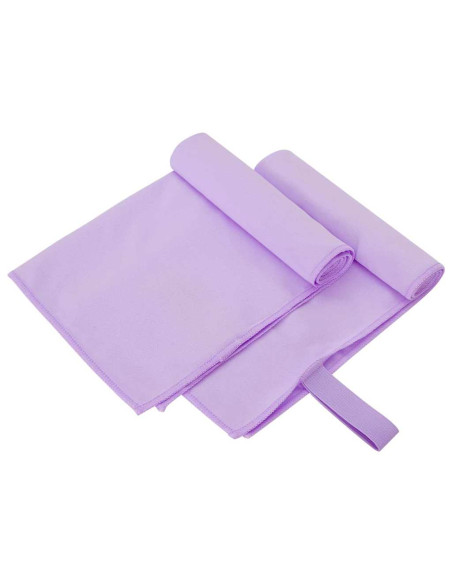 Asciugamani Sportivi 2 pcs Viola 50 x 30 cm