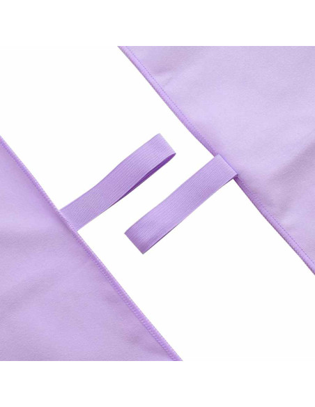 Asciugamani Sportivi 2 pcs Viola 200 x 100 cm