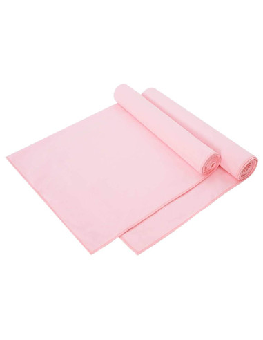 Asciugamani Sportivi 2 pcs Rosa 140 x 70 cm
